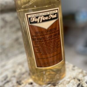 Starbucks Toffee Nut Syrup